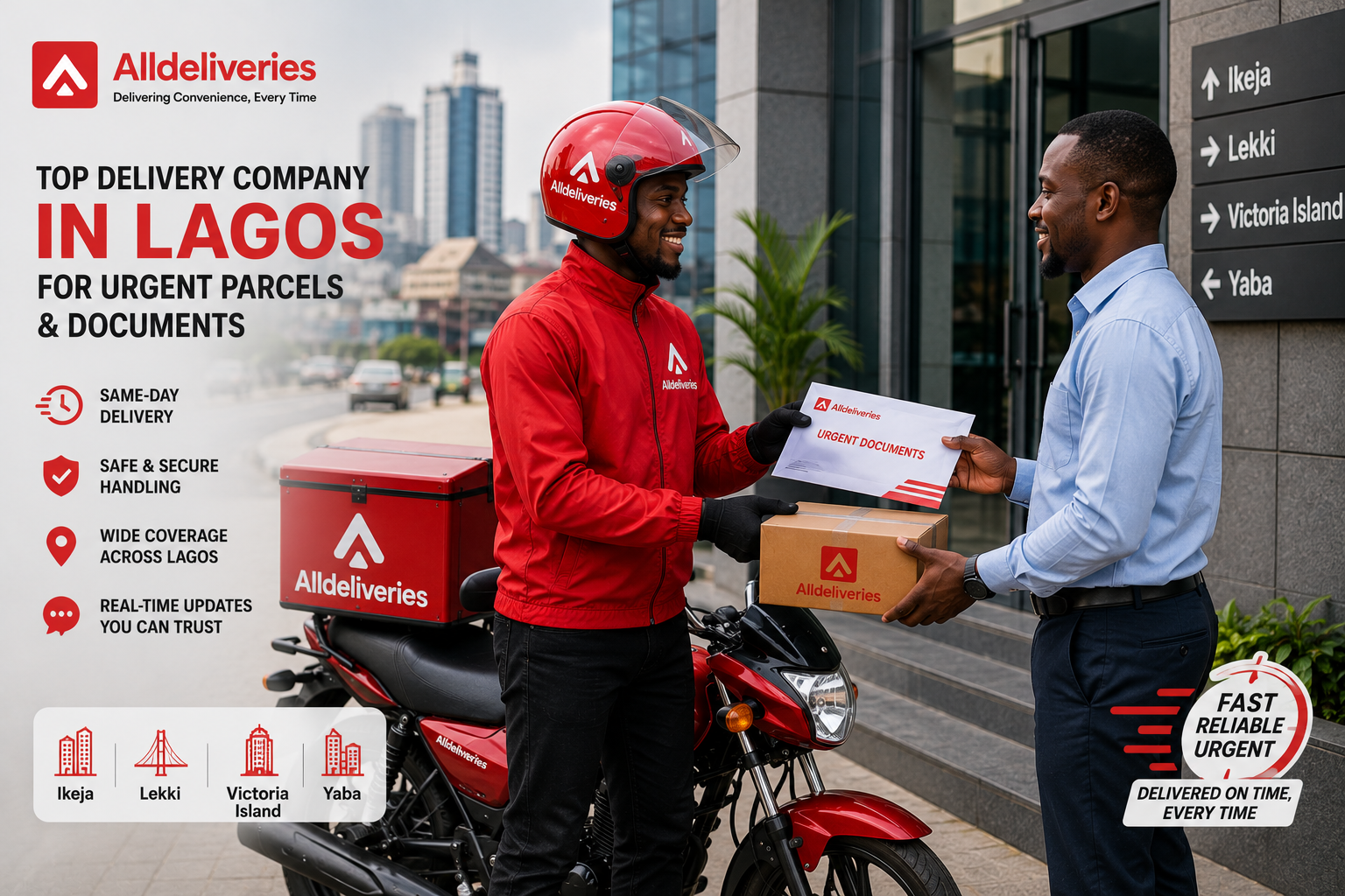 Top Delivery Company in Lagos for Urgent Parcels & Documents