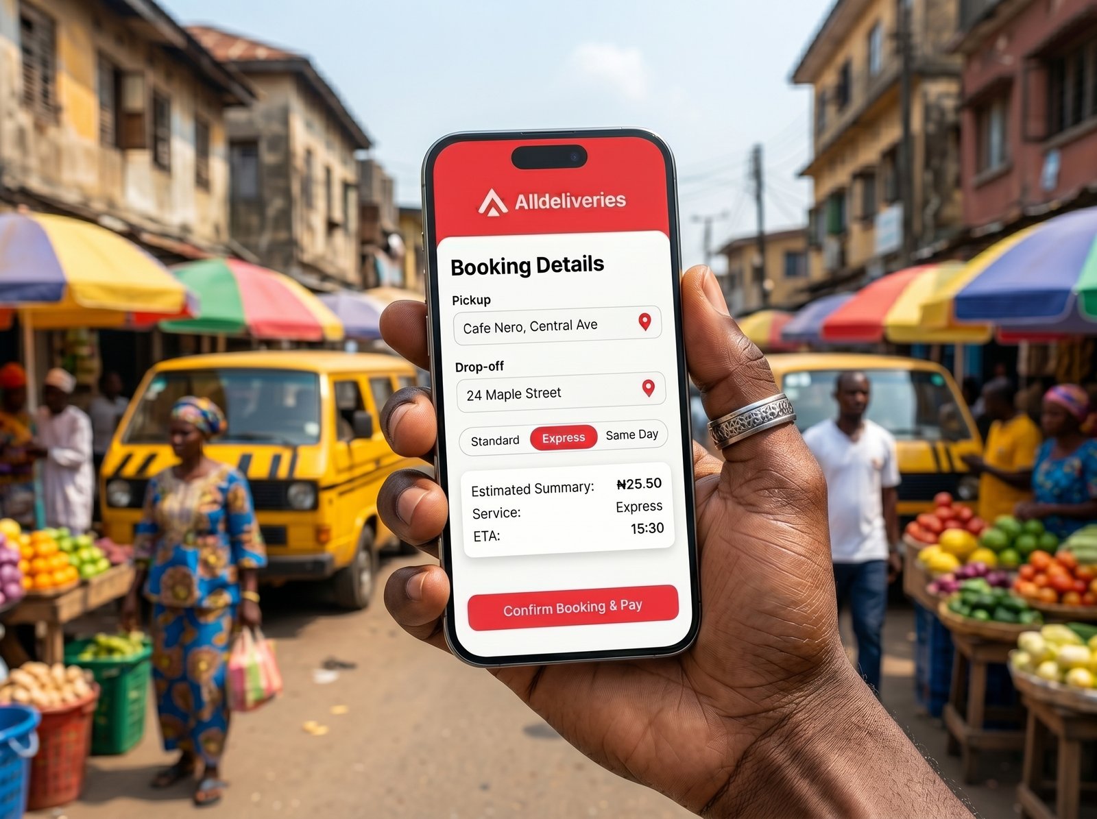 How to Book a Delivery Rider Online in Lagos in Minutes