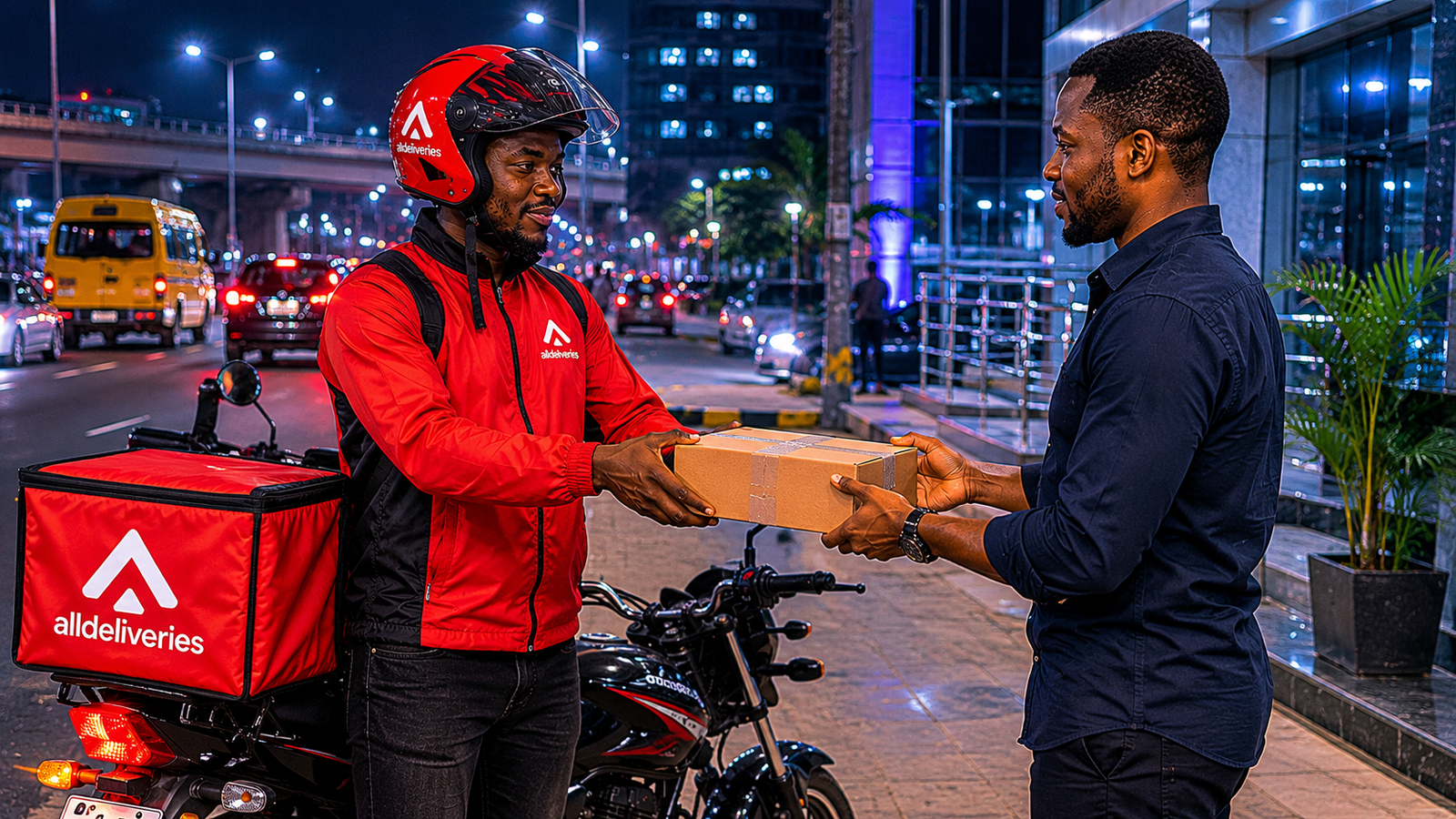 Where Can I Get a Reliable Dispatch Rider at Night in Lagos?